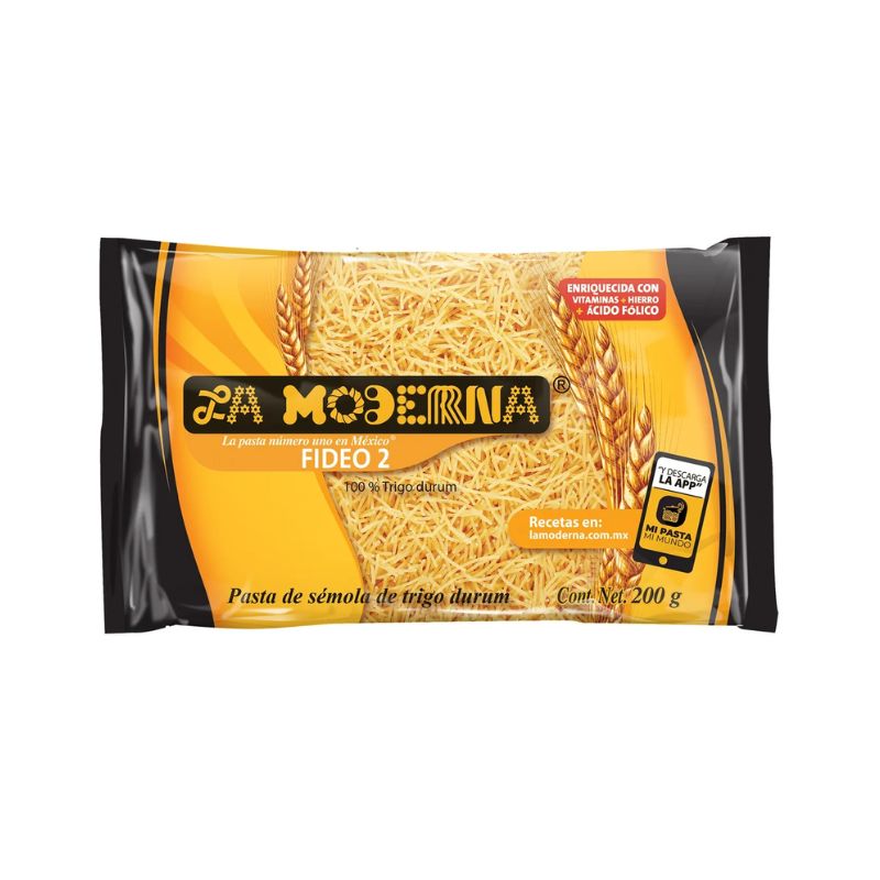 Sopa La Moderna 200g Fideo 2
