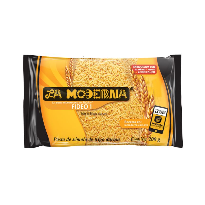 Sopa La Moderna 200g Fideo 1