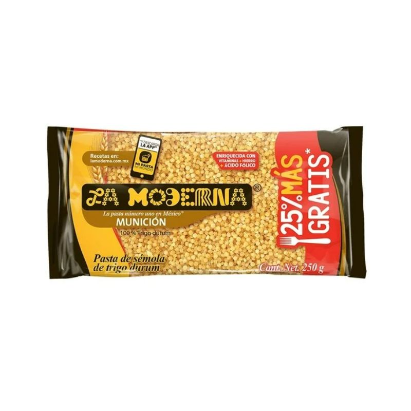 Sopa La Moderna 250g Munición