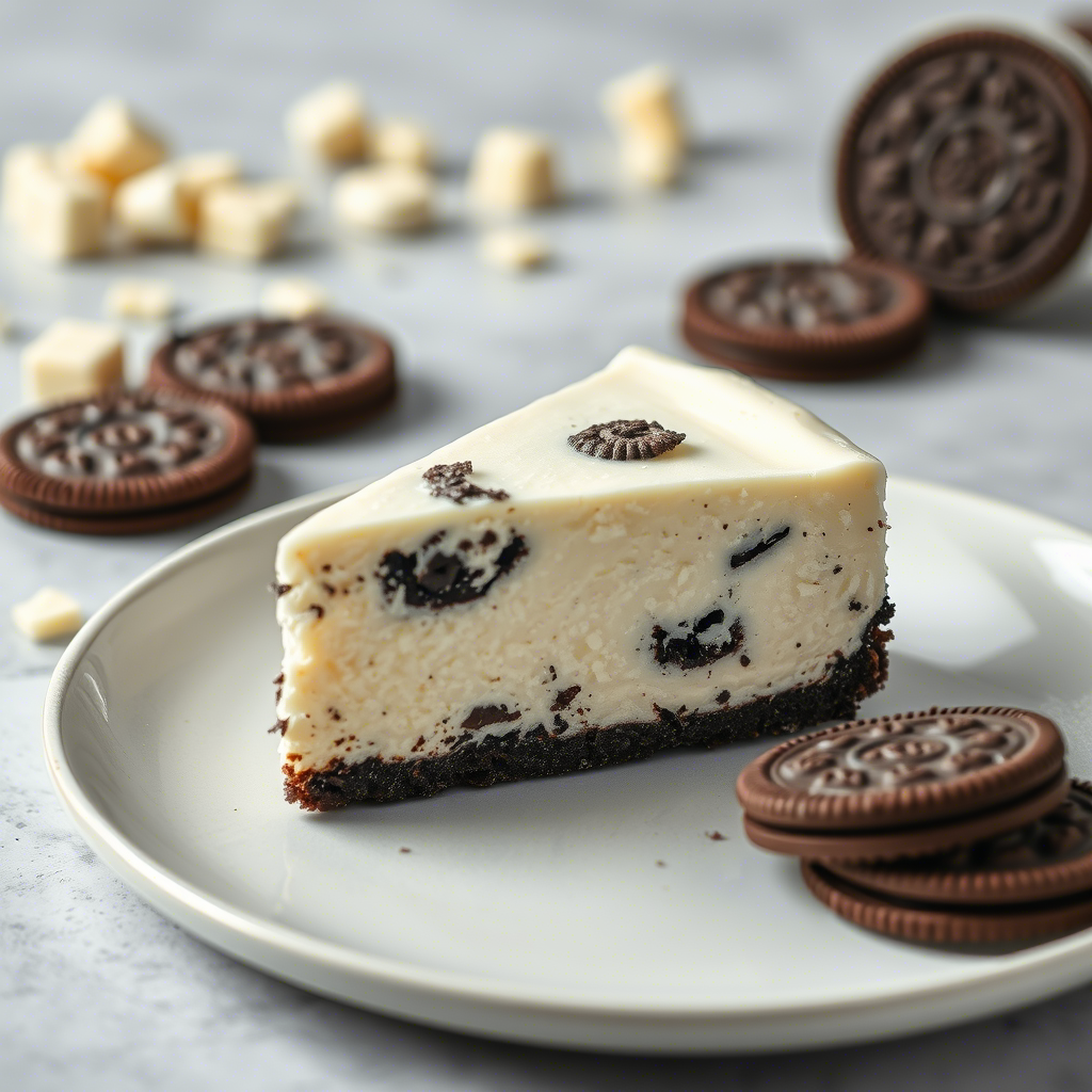 Premium White Chocolate Oreo Cheese Cake_0