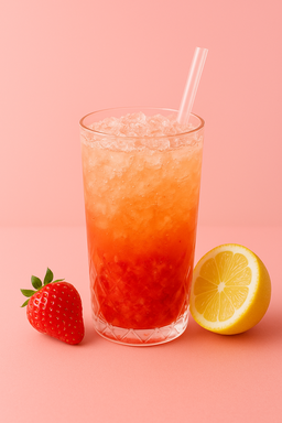 Iced Strawberry Lemon Frizzy
