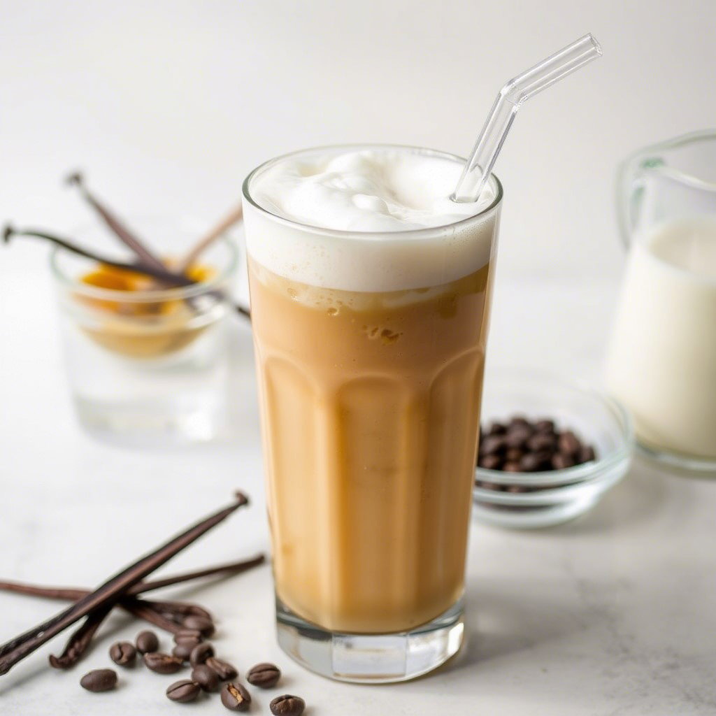Iced Vanilla Latte