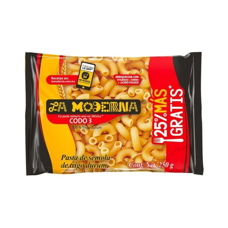Sopa La Moderna 250g Codo 3_0