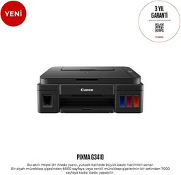 Canon PIXMA G3410 - Compact, connected high yield print, copy and scan