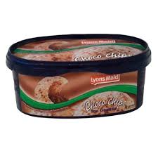 Lyons maid choco chips 1ltr