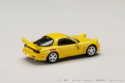 HOBBY JAPAN MODEL 1/64 MAZDA RX-7 (FD3S) RED SUNS / INITIAL-D KEISUKE TAKAHASHI VS TAKUMI FUJIWARA