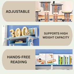 KID STUDY TABLE WITH CHAIR (MEJA BELAJAR)