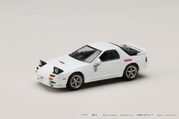 HOBBY JAPAN MODEL 1/64 MAZDA RX-7 (FC3S) RED SUNS / INITIAL-D RYOSUKE TAKAHASHI VS TAKUMI FUJIWARA