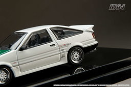 HOBBY JAPAN MODEL 1/64 TOYOTA SPRINTER TRUENO (AE86) / DORI DORI MESH WHEEL - DRIFT KING