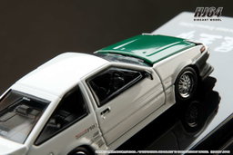 HOBBY JAPAN MODEL 1/64 TOYOTA SPRINTER TRUENO (AE86) / DORI DORI MESH WHEEL - DRIFT KING