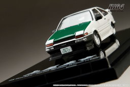 HOBBY JAPAN MODEL 1/64 TOYOTA SPRINTER TRUENO (AE86) / DORI DORI MESH WHEEL - DRIFT KING