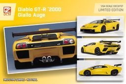 DCM MODEL 1/64 LAMBORGHINI DIABLO GT-R
