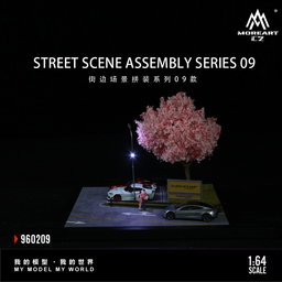 MOREART DIORAMA MODEL 1/64 STREET SCENE - SERIES 9