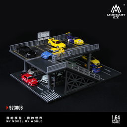MOREART DIORAMA MODEL 1/64 CAR PARK PLATFORM STRUCTURE