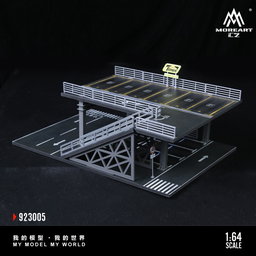 MOREART DIORAMA MODEL 1/64 CAR PARK PLATFORM STRUCTURE