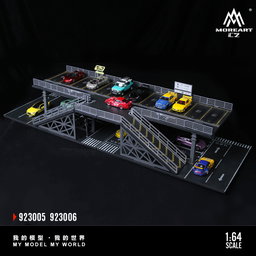 MOREART DIORAMA MODEL 1/64 CAR PARK PLATFORM STRUCTURE