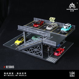 MOREART DIORAMA MODEL 1/64 CAR PARK PLATFORM STRUCTURE