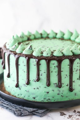 Choc Mint Cheesecake 