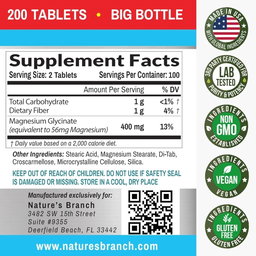 Magnesium Glycinate 400 mg