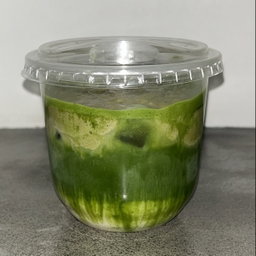 Tie guan yin cold foam matcha latte 