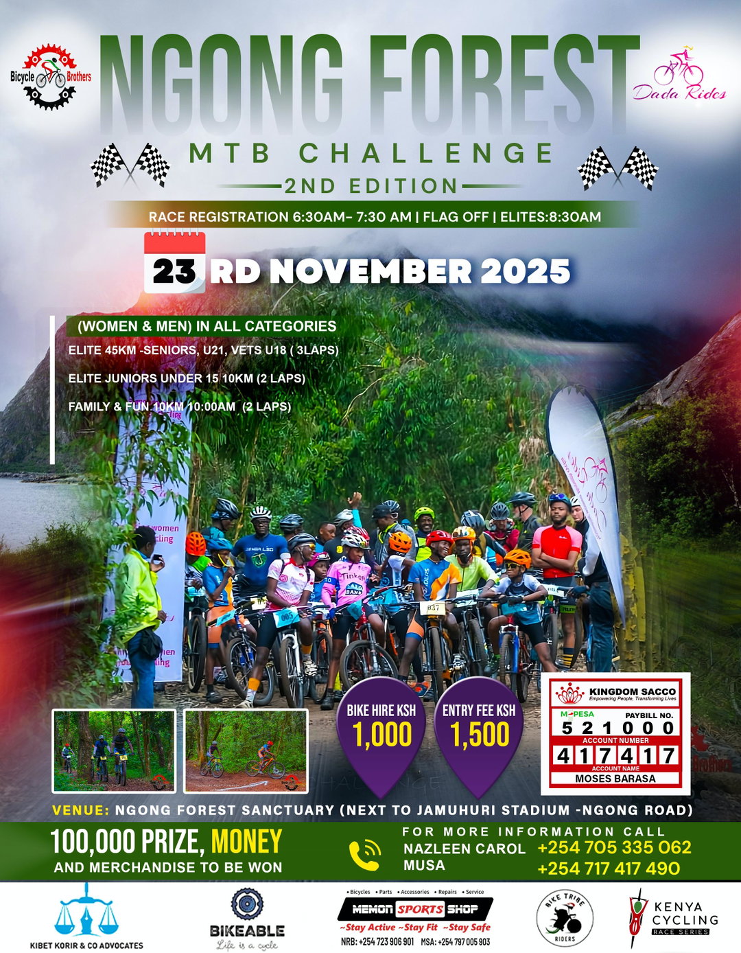 Ngong Forest MTB Challenge - 2nd Edition!