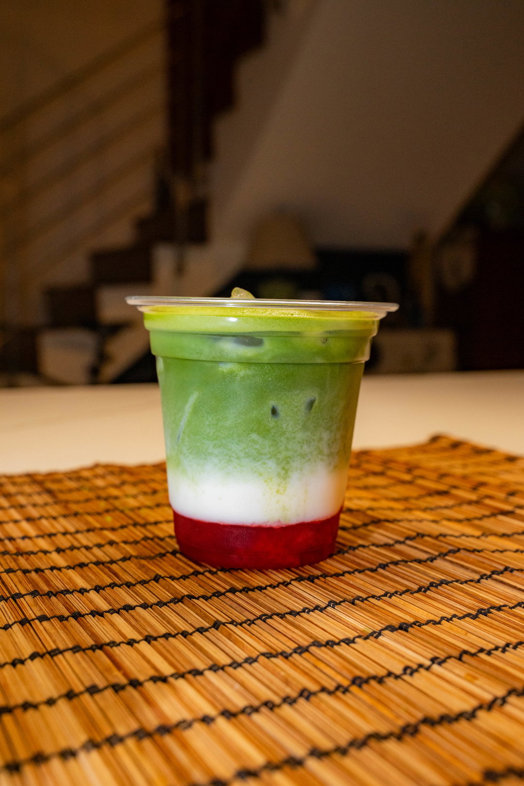 Strawberry Matcha Latte