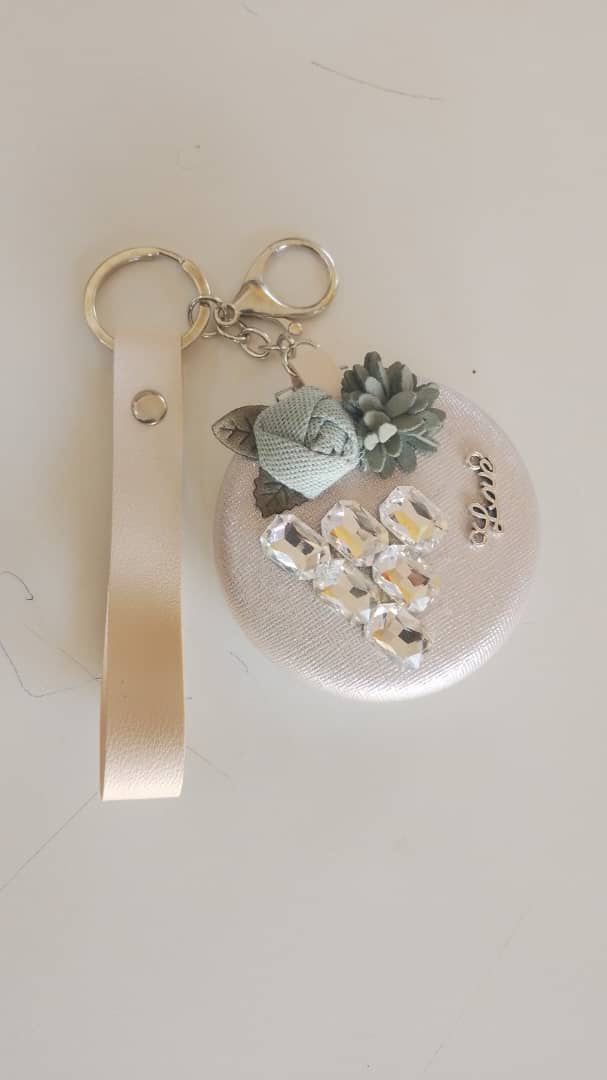 Porte-Clés Design & Spirituel avec Miroir – BCB_0190_4