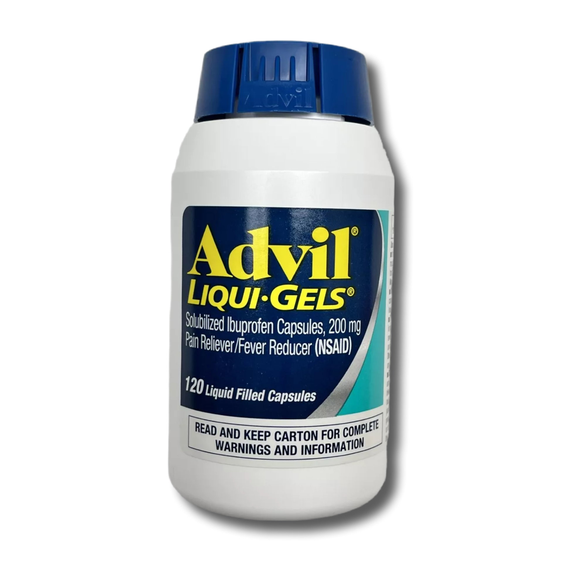 Advil LIQUI-GELS - Solubilized lbuprofen Capsules, 200 mg Pain Reliever/Fever Reducer (NSAID)_0