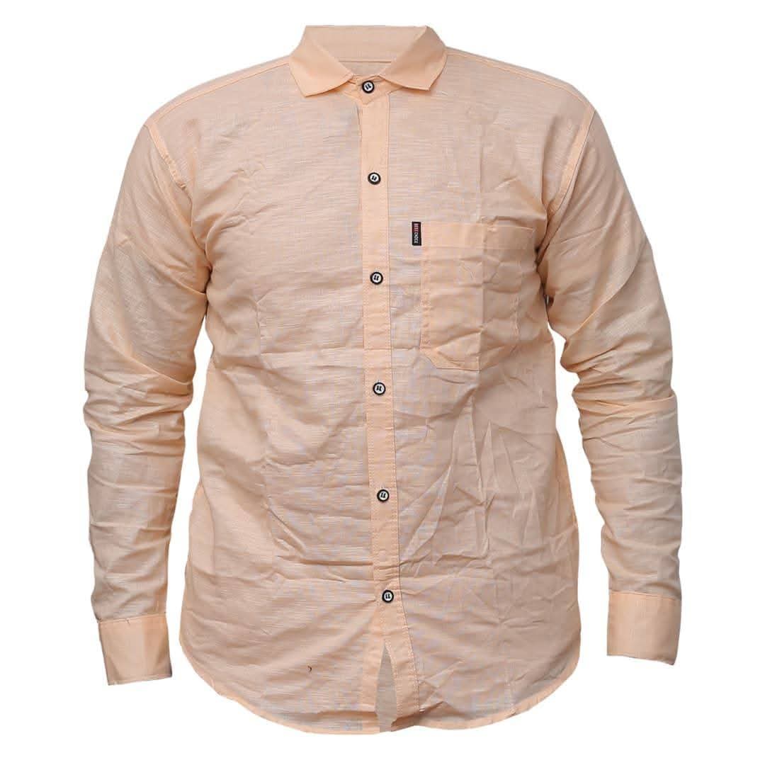 Long sleeved shirts linen and cotton