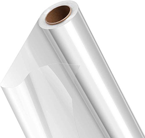 Papel celofan en rollo transparente