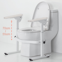 ITAI Stainless Steel Toilet Grab Bar, (Liftable arm)
