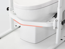 ITAI Stainless Steel Toilet Grab Bar, (Liftable arm)