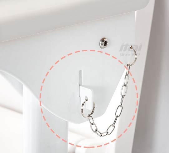 ITAI Stainless Steel Toilet Grab Bar, (Liftable arm)_6