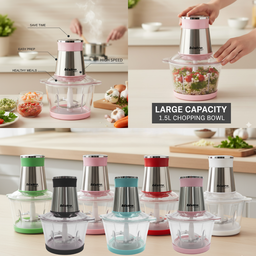 BISTRO GLASS ELECTRIC CHOPPER GRINDER (PENGISAR)