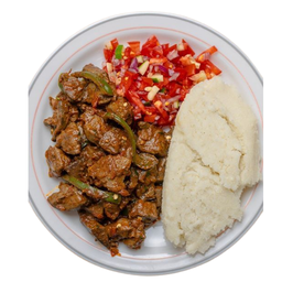 Ugali beef
