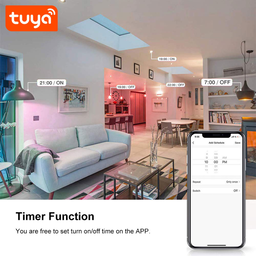 TUYA Smart Wifi Mini RGBCW Led Bulb 9W E27