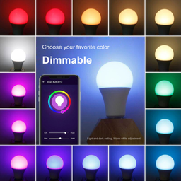 TUYA Smart Wifi Mini RGBCW Led Bulb 9W E27