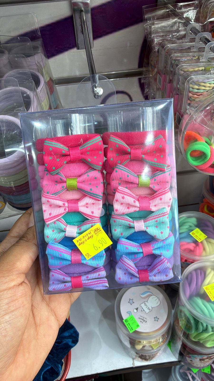 bow hair pin
