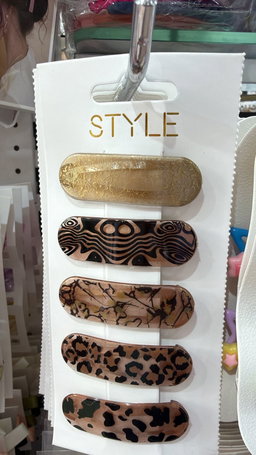 5 piece hair clip