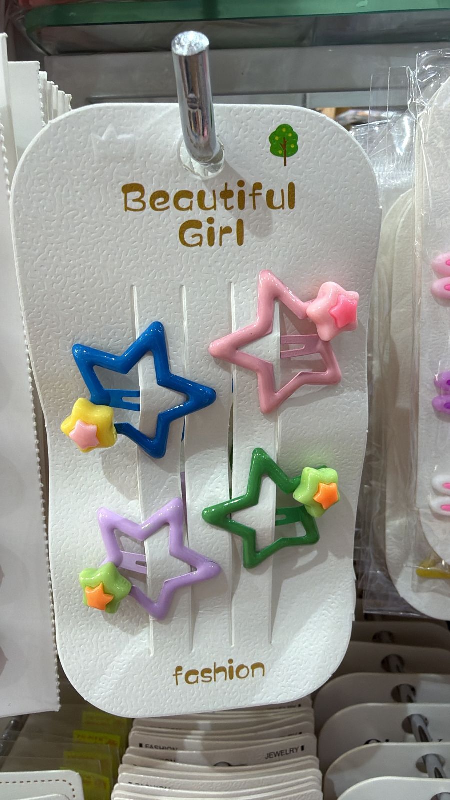 star hair clip