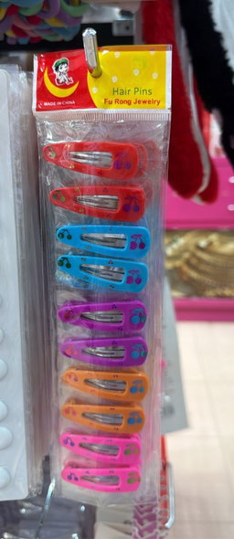 colorful hairclip