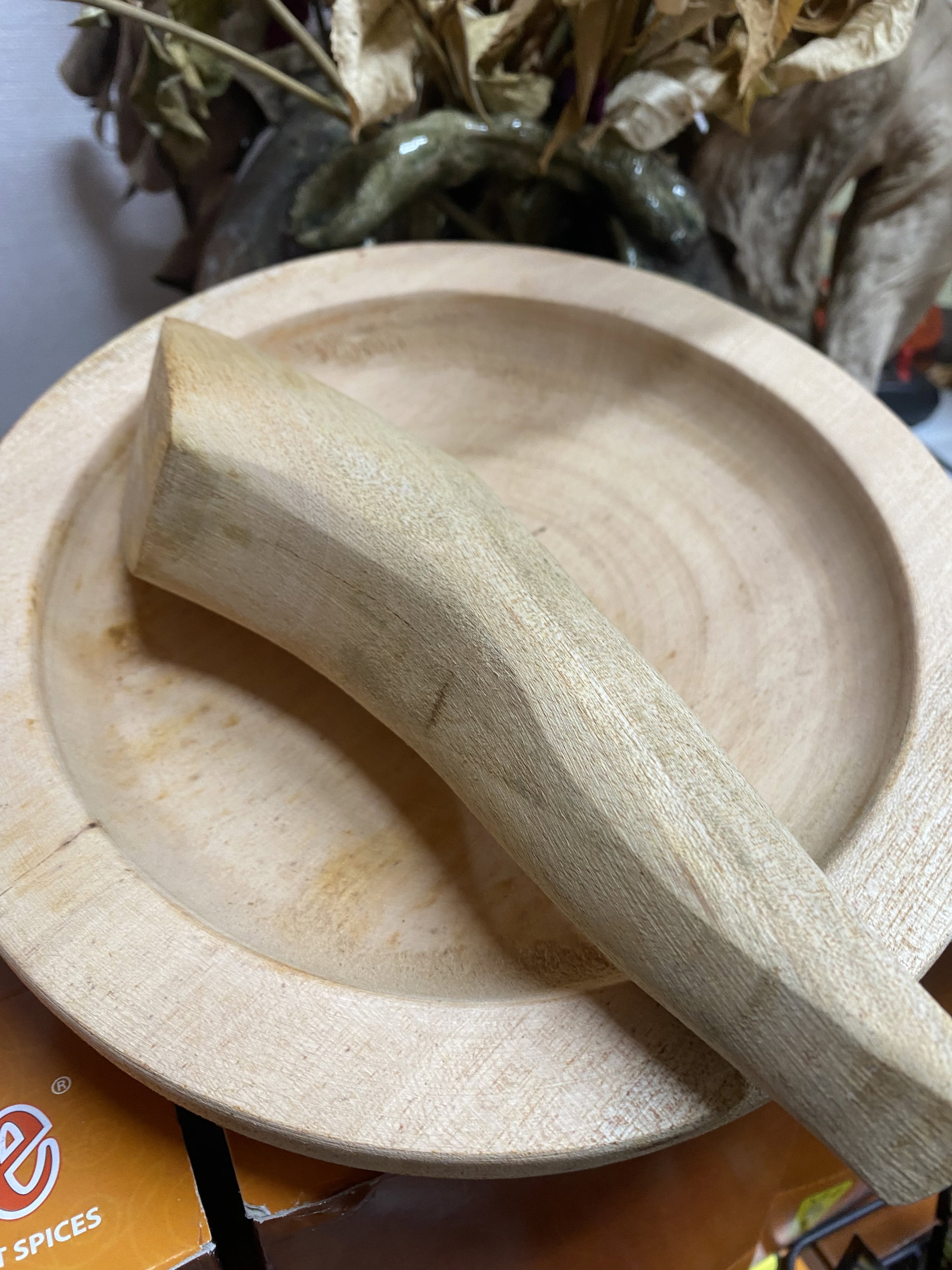 Cobek Kayu Diameter 20cm_0