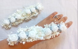 🌹 Tattoo Corsage – Bridal Floral Elegance 🌸✨
