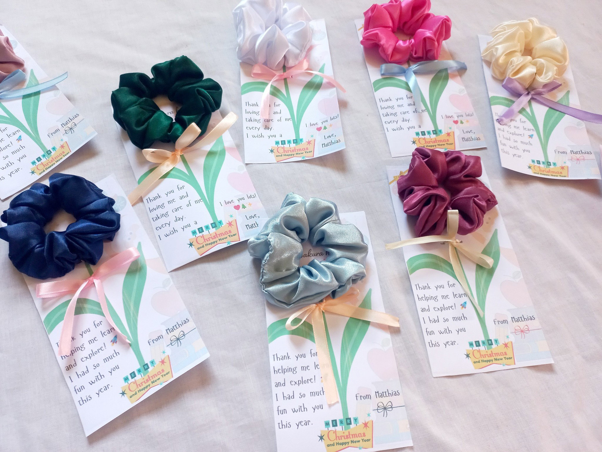 🌸 Elegant Satin Scrunchie – Gift Card Edition_6