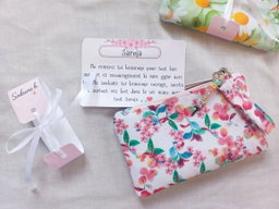 🩷 Designed Cotton Pouch