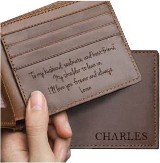 Engraved Wallet