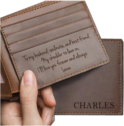 Engraved Wallet