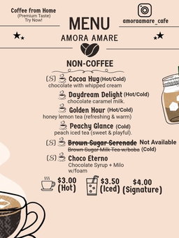 A’mora A’mare NON-COFFEE