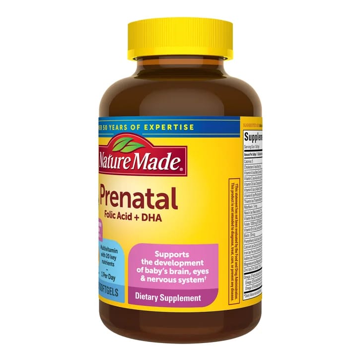 Nature Made - Prenatal Folic Acid + DHA_1