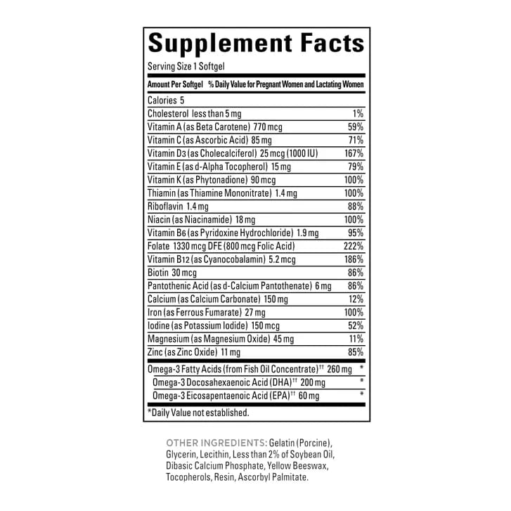 Nature Made - Prenatal Folic Acid + DHA_3